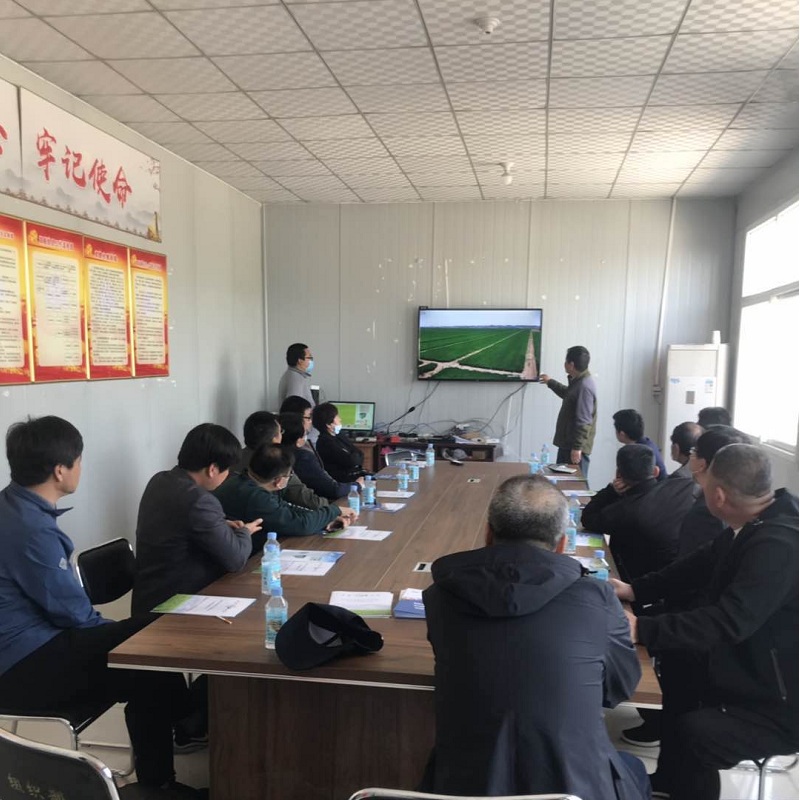 小麦水肥一体化自动施肥灌溉现场观摩交流会
